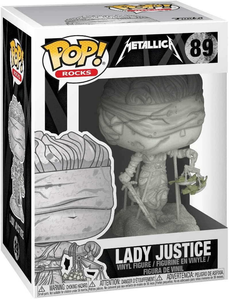 Funko Pop: Rocks! - Metallica: Lady Justice - JWrayRecords