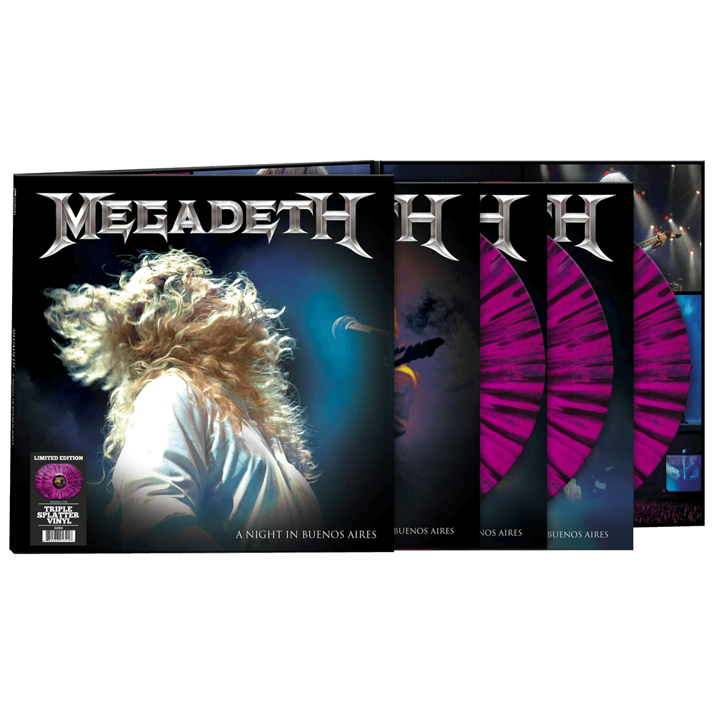 MEGADETH - A Night In Buenos Aires Vinyl - JWrayRecords
