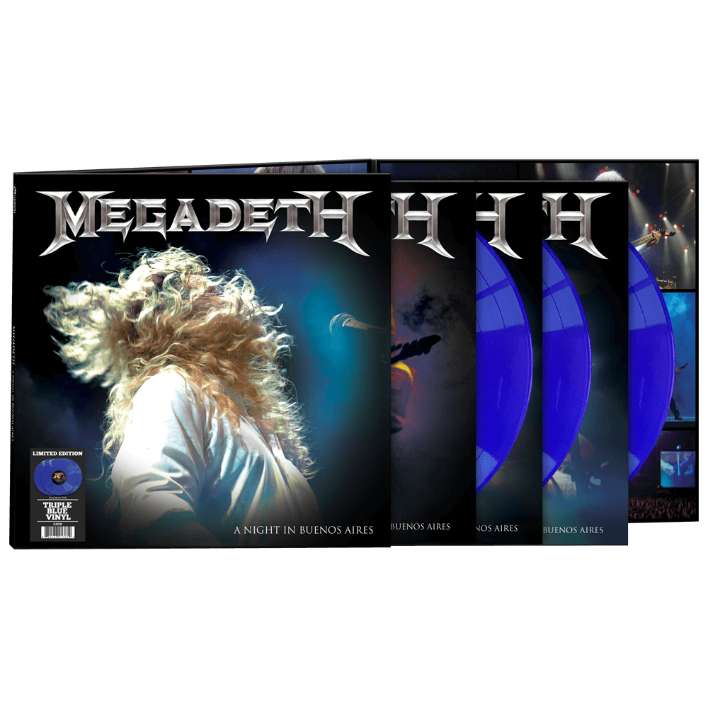 MEGADETH - A Night In Buenos Aires Vinyl - JWrayRecords