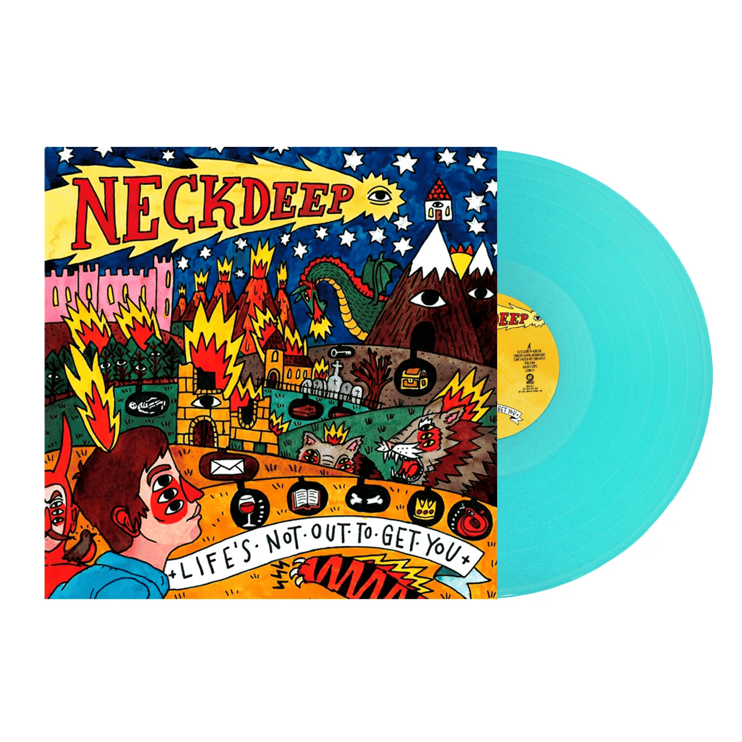 NECK DEEP - Life's Not Out To Get You Vinyl - JWrayRecords