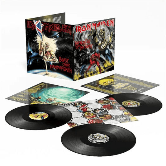 IRON MAIDEN - The Number Of The Beast / Beast Over Hammersmith Vinyl - JWrayRecords