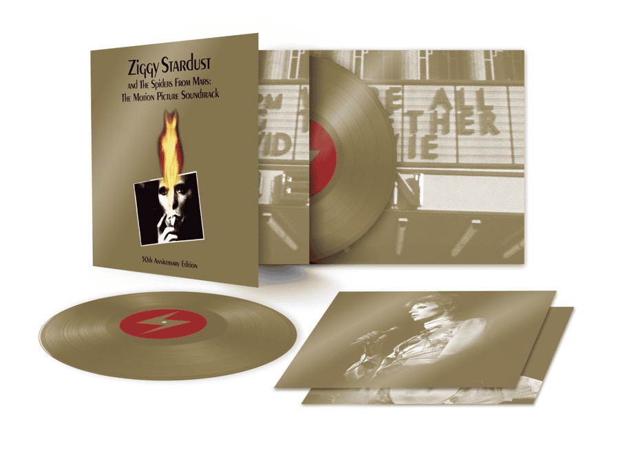 DAVID BOWIE - Ziggy Stardust & The Spiders From Mars Soundtrack Vinyl - JWrayRecords
