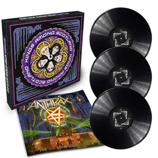 ANTHRAX - Kings Among Scotland Vinyl - JWrayRecords