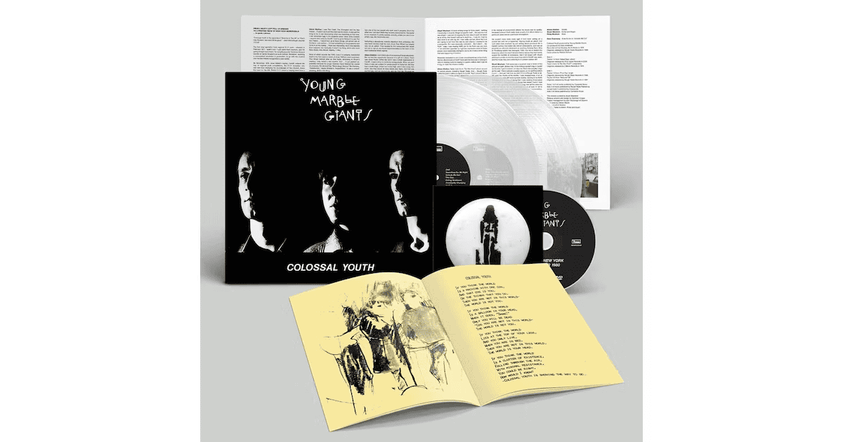 YOUNG MARBLE GIANTS - Colossal Youth // Hurrah, New York, November 1980 Vinyl - JWrayRecords
