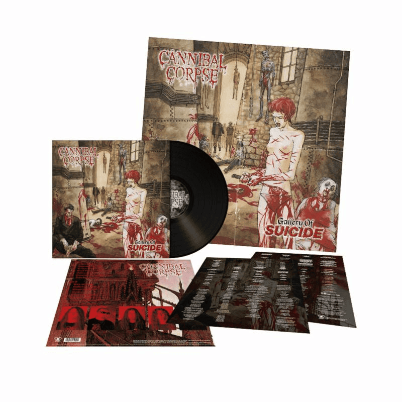 CANNIBAL CORPRSE - Gallery of Suicide Vinyl - JWrayRecords