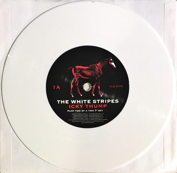 The White Stripes : Icky Thump (7", S/Sided, Single, Etch, Whi)
