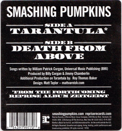 Smashing Pumpkins* : Tarantula (7", Single, Whi)