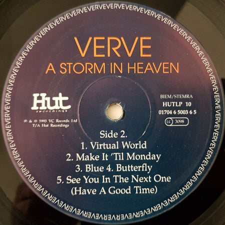 Verve* : A Storm In Heaven (LP, Album, Ltd)