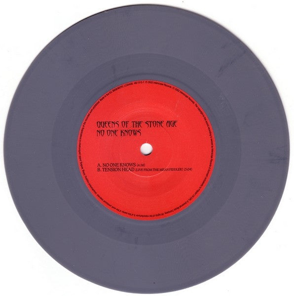 Queens Of The Stone Age : No One Knows (7", Single, Ltd, Gre)