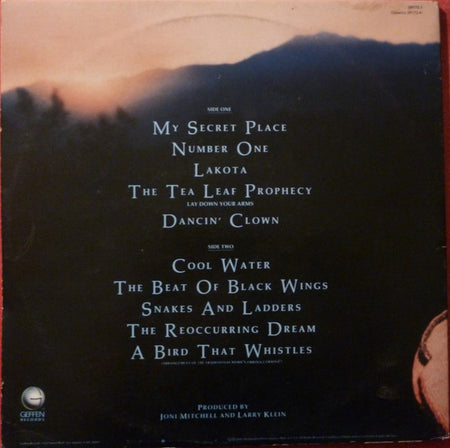 Joni Mitchell : Chalk Mark In A Rain Storm (LP, Album)