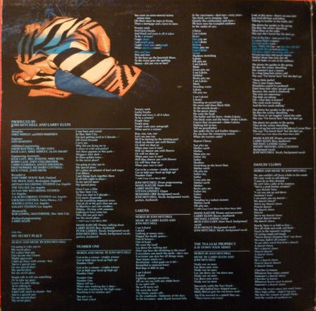 Joni Mitchell : Chalk Mark In A Rain Storm (LP, Album)
