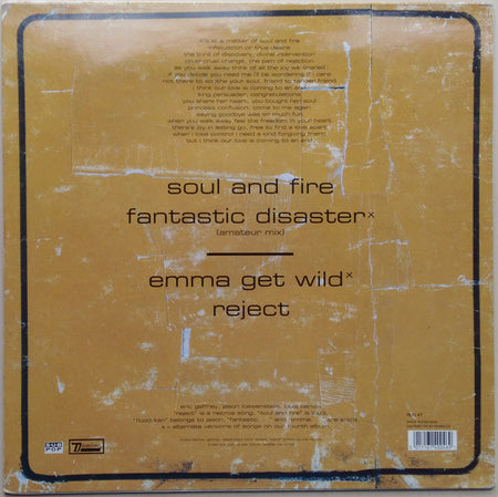 Sebadoh : Soul And Fire (12", EP)