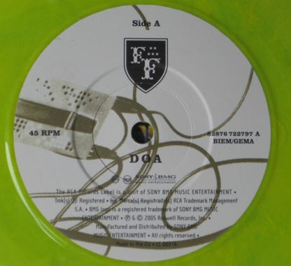 Foo Fighters : DOA (7", Single, Yel)