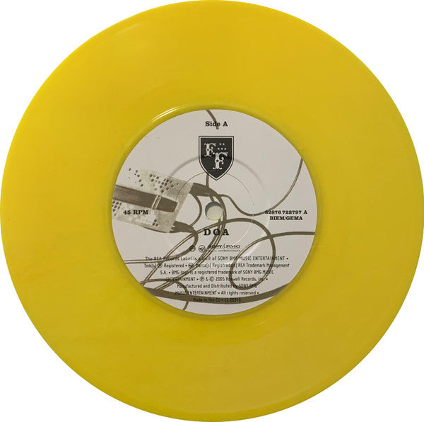 Foo Fighters : DOA (7", Single, Yel)