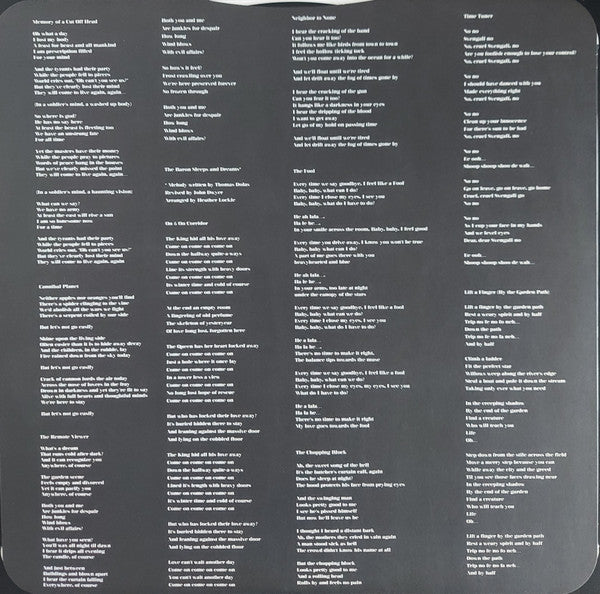 OCS : Memory Of A Cut Off Head (LP, Album + LP, S/Sided, Etch)
