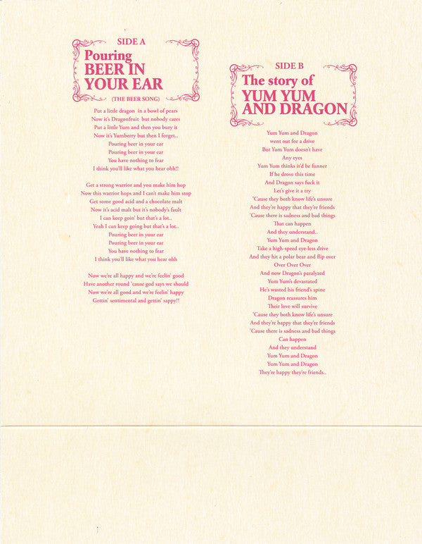 The Flaming Lips : The Story Of Yum Yum And Dragon (7", RSD, Single, Ltd, Pin)