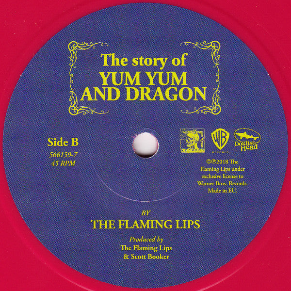 The Flaming Lips : The Story Of Yum Yum And Dragon (7", RSD, Single, Ltd, Pin)