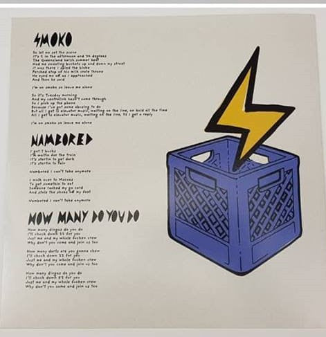 The Chats (2) : Get This In Ya !! (10", EP, Ltd, Yel)