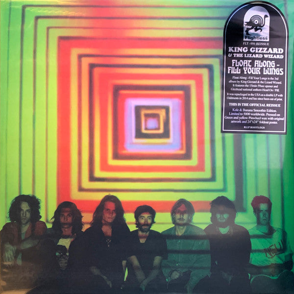 King Gizzard & The Lizard Wizard* : Float Along - Fill Your Lungs (LP, Album, Ltd, RE, Gre)