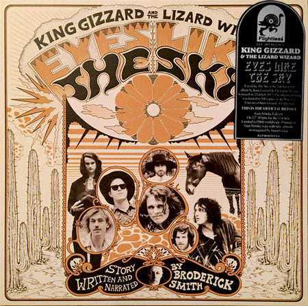 King Gizzard And The Lizard Wizard : Eyes Like The Sky (LP, Album, Ltd, RE, Cle)