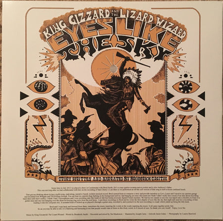 King Gizzard And The Lizard Wizard : Eyes Like The Sky (LP, Album, Ltd, RE, Cle)