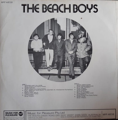 The Beach Boys : The Beach Boys (LP, Album, Mono, RE)