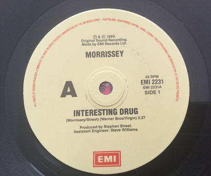 Morrissey : Interesting Drug (7", Single)
