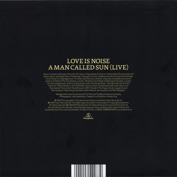 The Verve : Love Is Noise (7", Single, 2/2)