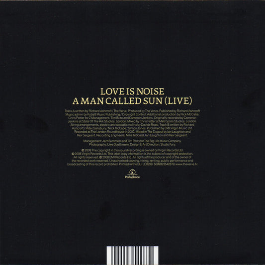 The Verve : Love Is Noise (7", Single, 2/2)