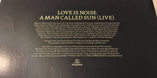 The Verve : Love Is Noise (7", Single, 2/2)