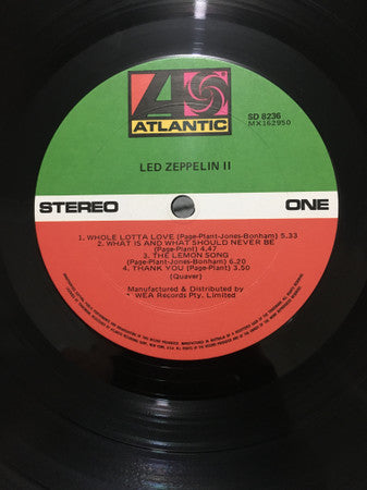 Led Zeppelin : Led Zeppelin II (LP, Album, RE)