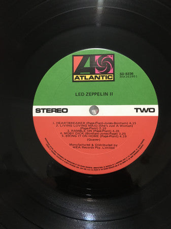 Led Zeppelin : Led Zeppelin II (LP, Album, RE)