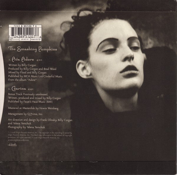 The Smashing Pumpkins : Ava Adore (7", Single, Num)