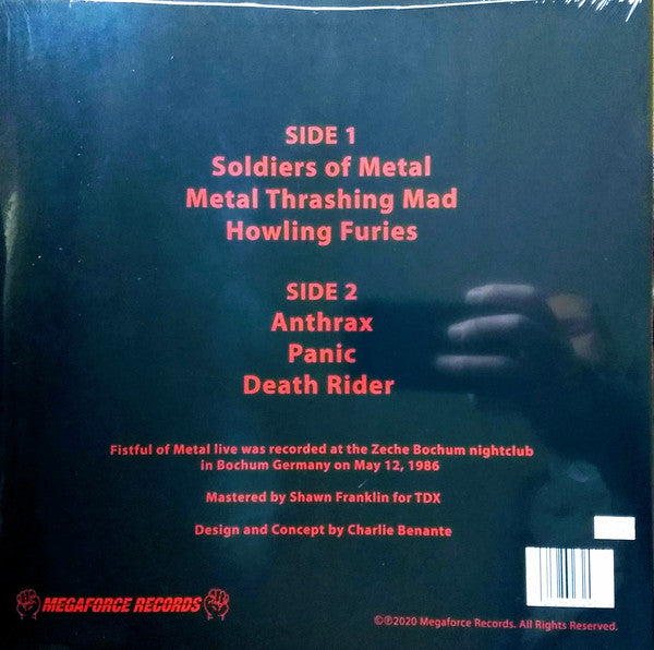 Anthrax : Soldiers Of Metal (12", RSD, Ltd, Bla)