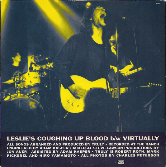 Truly : Leslie's Coughing Up Blood (7", Single)