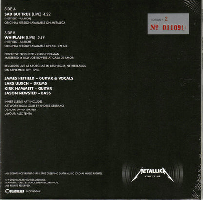 Metallica : Motherload (7", Club, Ltd, Num)
