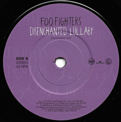 Foo Fighters : Have It All (7", Single)