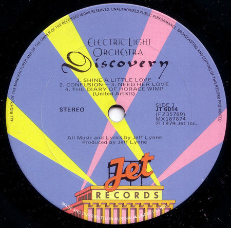 Electric Light Orchestra : Discovery (LP, Album)