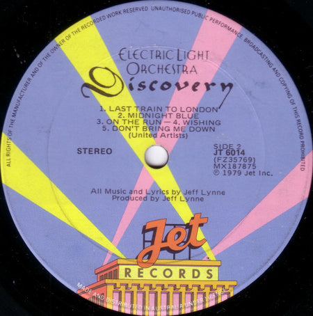 Electric Light Orchestra : Discovery (LP, Album)