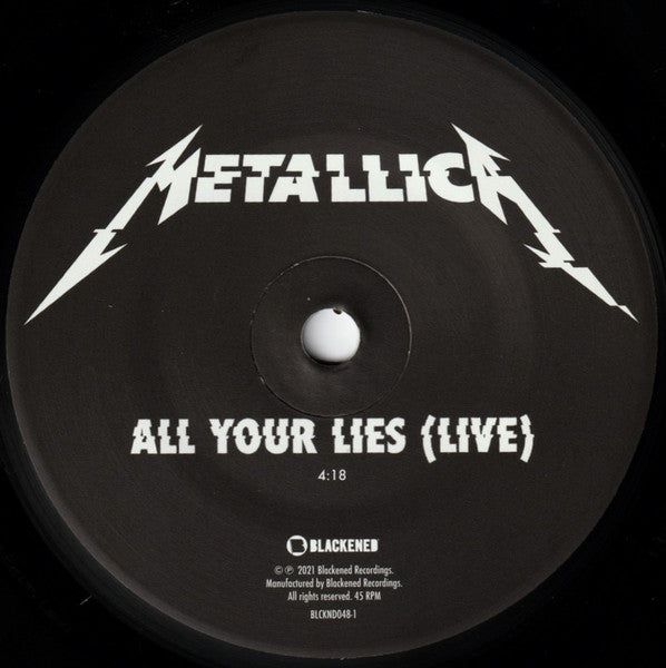 Metallica : Tribute To Chris Cornell (7", Club, Ltd, Num)