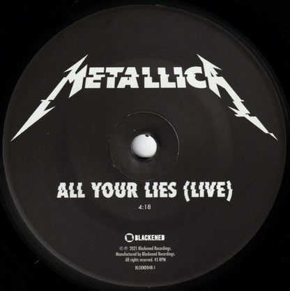 Metallica : Tribute To Chris Cornell (7", Club, Ltd, Num)