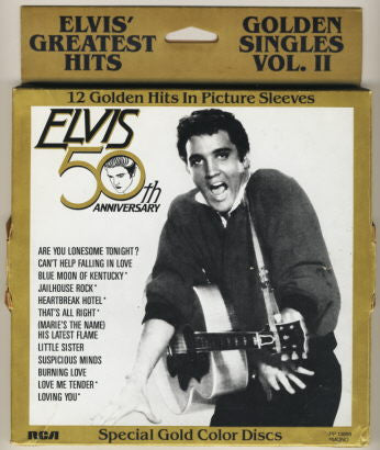 Elvis Presley : Elvis' Greatest Hits - Golden Singles Vol. II (7", Single, Mono, Styrene + 7", Single, Mono, Styr)