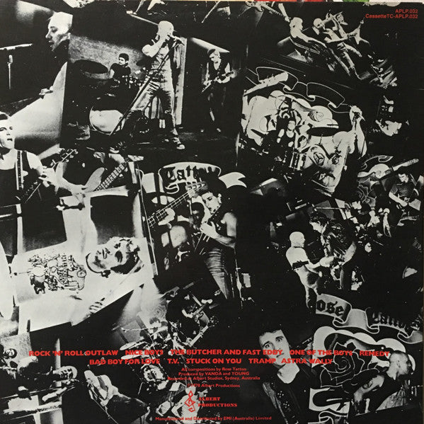 Rose Tattoo : Rose Tattoo (LP, Album, Gat)