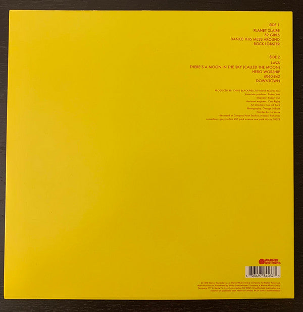 The B-52's : The B-52's (LP, Album, Ltd, RE, Cle)