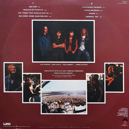 Metallica : Master Of Puppets (LP, Album)