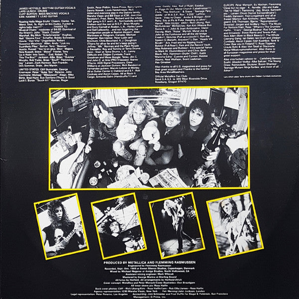 Metallica : Master Of Puppets (LP, Album)