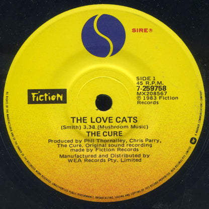 The Cure : The Love Cats (7", Single, Pic)