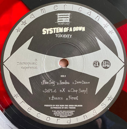 System Of A Down : Toxicity (LP, Album, Club, RE, RM, Red)