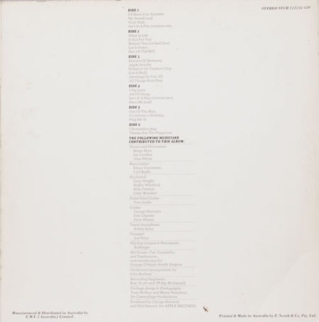 George Harrison : All Things Must Pass (3xLP, Album, Gat)
