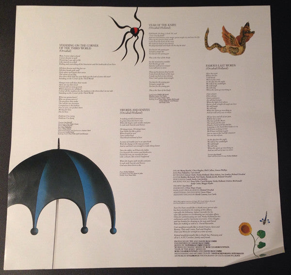 Tears For Fears : The Seeds Of Love (LP, Album)